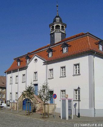 Das Rathaus in Ermsleben