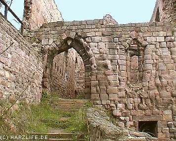 Burgruine Rothenburg - Palas